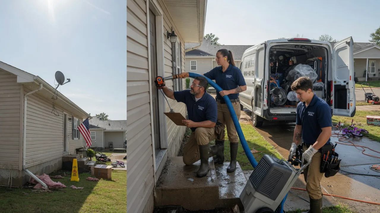 Ceiling Water Damage Restoration in James City, PA near me